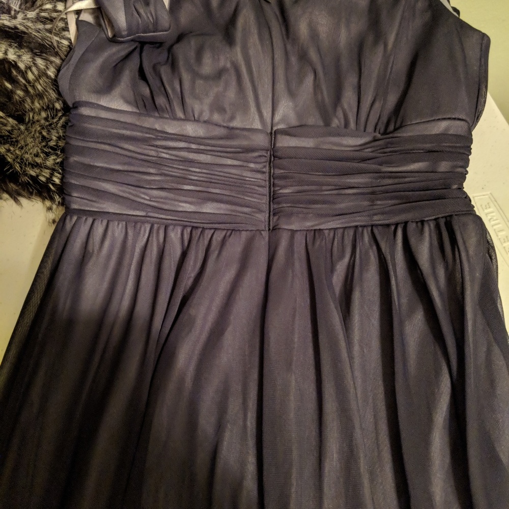 Little Gray with mauve lining Dress